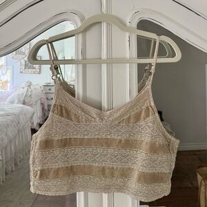 Magnolia Pearl Velvet and Lace Top